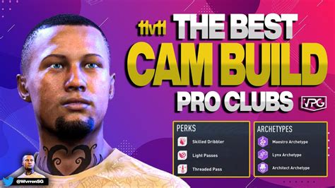 The Best Cam Build On Fifa Pro Clubs V Youtube