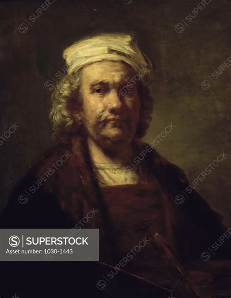 Self Portrait Ca 1660 1663 Rembrandt Harmensz Van Rijn 1606 1669 Dutch Oil On Canvas Museo Del