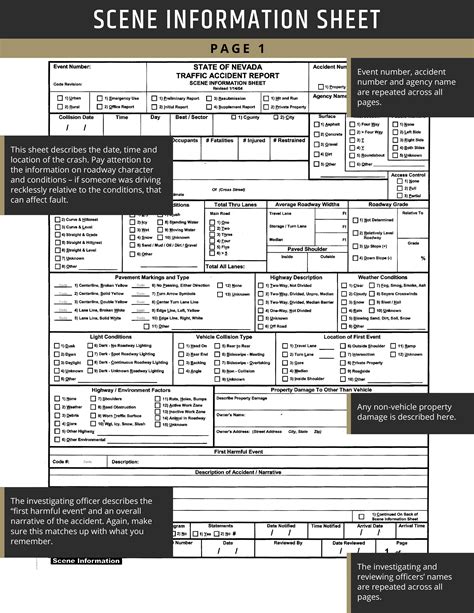 Reading Your Nevada Accident Report Lasso Injury Law Llc