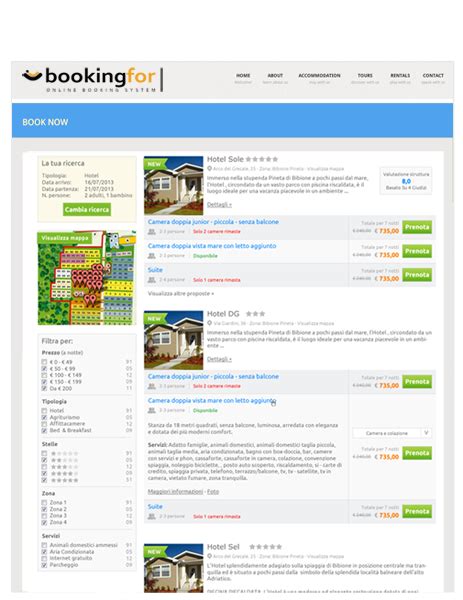 Booking Engine Per Joomla E Wordpress Multi Hotel Multi Account