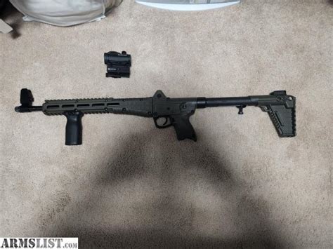 Armslist For Sale Kel Tec Sub Mm Rifle Red Dot Etc