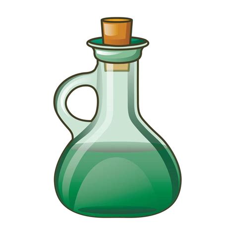 Oil bottle icon, cartoon style 15070262 Vector Art at Vecteezy