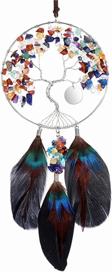 Vadiforest Natural Chakra Stones Dream Catchers Reiki Healing