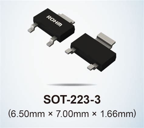 MOSFET Compactos SOT 223 3 De 600 V De ROHM Para Fuentes De