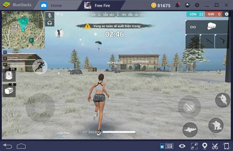 Các chế độ chơi trong Garena Free Fire BlueStacks 4 Final Blade