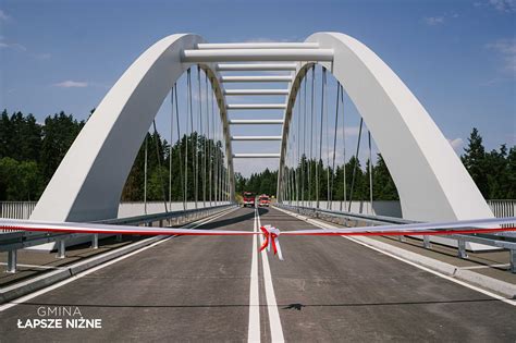 Otwarcie mostu na rzece Białce w Trybszu Gmina Łapsze Niżne