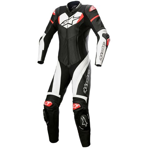 Combinaison Moto Femme Alpinestars Stella Gp Plus 1pc Rouge Blanc Noir Rouge Vif Vente En Ligne