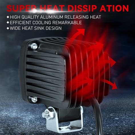 Snapklik New Dynamic Forklift Lights Red Forklift Spotlight