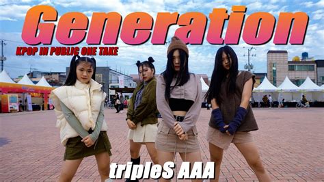 Kpop In Public One Take Triples Aaa Generation Dance Cover