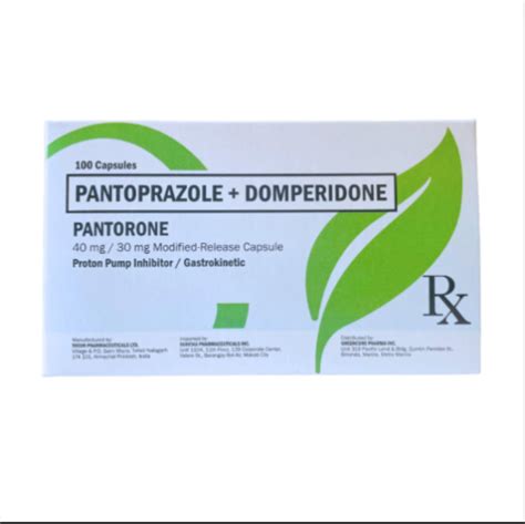 Prazole Plus Pantoprazoledomperidone 40mg30mg Tablet X 1 Xalmeds