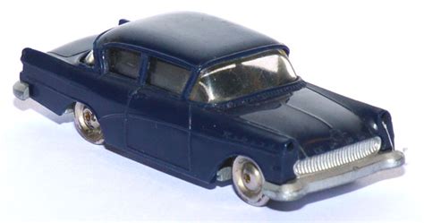 1zu87 eu Shop für gebrauchte Modellautos Opel Rekord 1958 dunkelblau