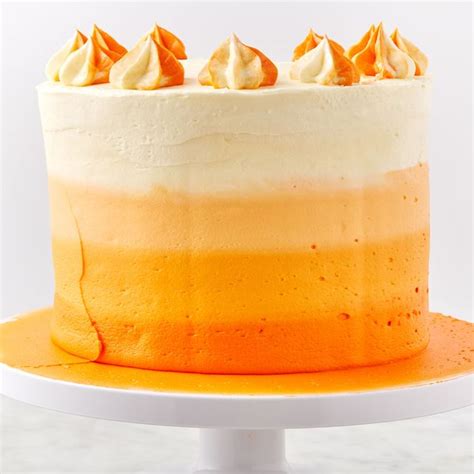 Creamsicle Ombre Cake Recipe How To Make A Creamsicle Ombre Cake