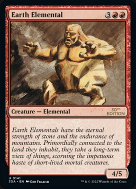 Earth Elemental 30th Anniversary Edition | Magic | CardTrader