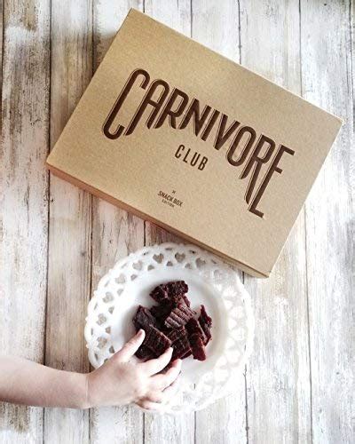 Carnivore Club Beef Jerky Box Delicious Jerky And Meat Sticks Sampler