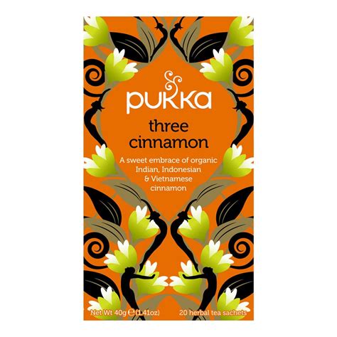 Pukka Three Cinnamon Organic Tea 20s Bristol Sweet Mart