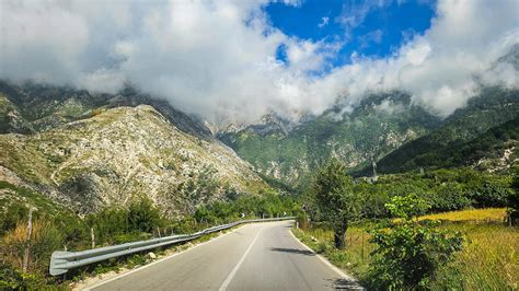 Dukat The Road Leading To Picturesque Llogara Pass Flickr