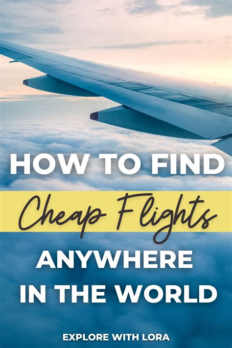 Wondering How To Find Cheap Flights Follow These Travel Tips To Find