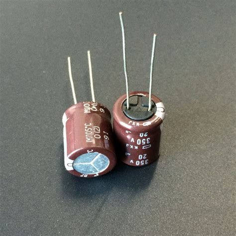 5pcs 20uF 350V NCC Nippon KXJ 350V20uF Downsized Long Life Capacitor 12