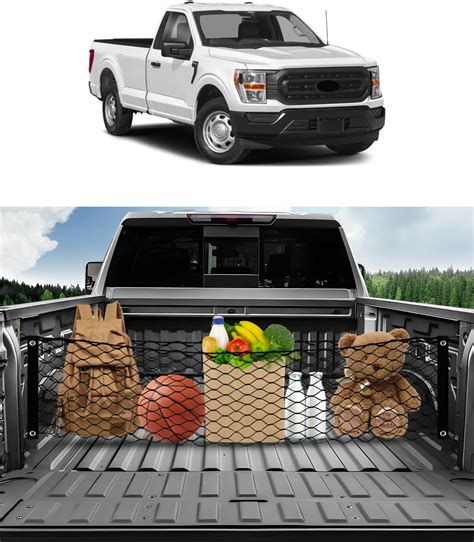 Amazon Karltys Truck Bed Cargo Net For Ford F 150 2021 2023 2024