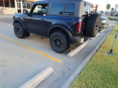 Ford Bronco Mud Flaps With Running Boards