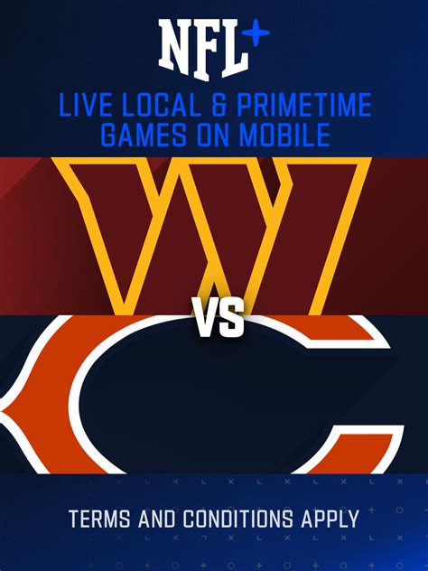 Washington Commanders Vs Chicago Bears