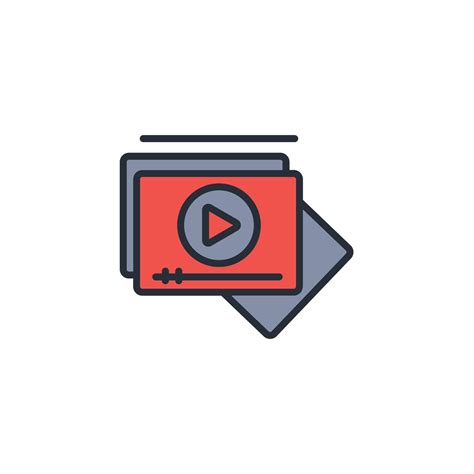 Episodes Icon Editable Strokelinear Style Sign For Use Web Design