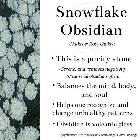 Snowflake Obsidian Meaning And Properties Artofit