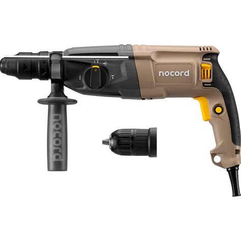 Перфоратор Nocord 800 Вт, 3.0 Дж, 3 режима, быстросъёмный патрон SDS+ и ...