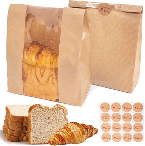 Amazon Sunpro Packs Paper Bread Bags For Homemade Bread