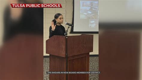 Tps Swears In New Board Member To Represent District 2