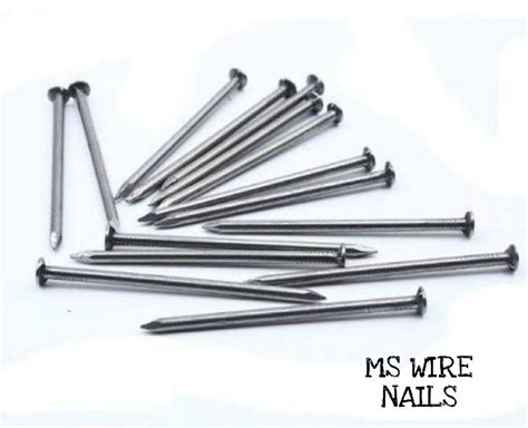 Mild Steel Ms Wire Nails For Acsr Fencing Gabion Stranded Conductors