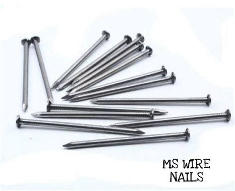 Mild Steel Wire Nails Manufacturer Supplier From Durg India