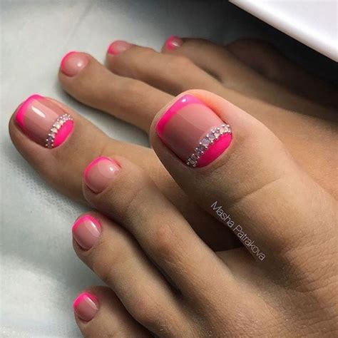 100 Pedicure Colors Design Ideas 49