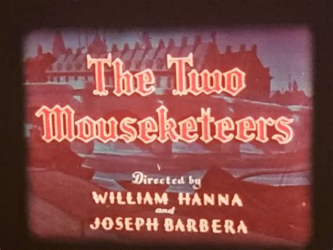 TOM AND JERRY The Two Mouseketeers Super 8 Colour Sound 200Ft 8Mm Cine ...