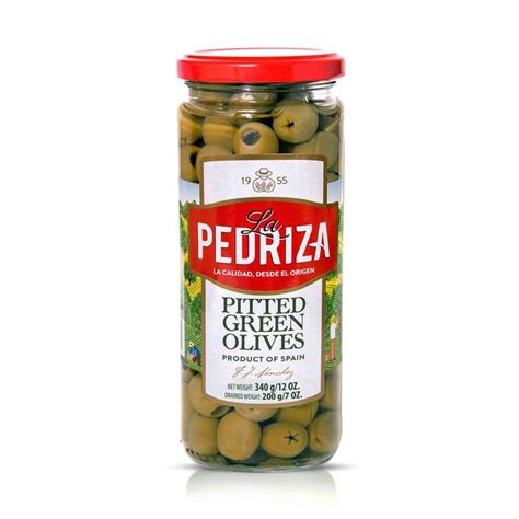 La Pedriza Pitted Green Olives 450 G Send Ts And Money To Nepal