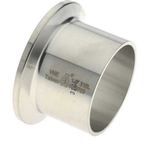 Vne Sanitary Stainless Steel Pipe Welding Ferrule 1 12 Clamp