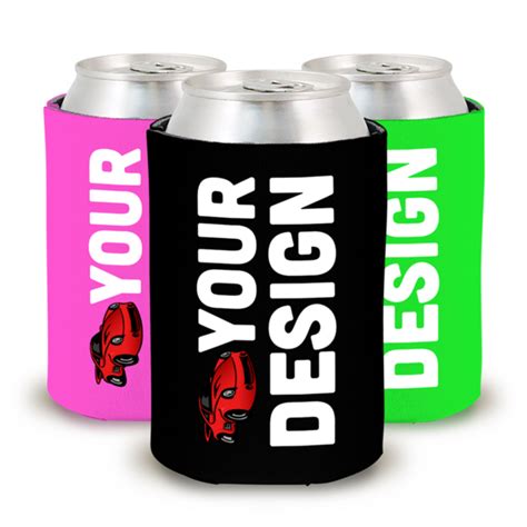 Custom Drink Koozies 12oz Standard Can Coolers