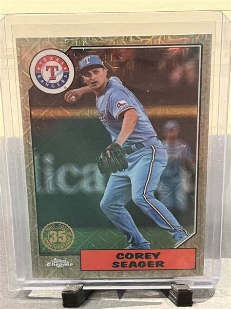 Topps Update Corey Seager Mojo Ebay