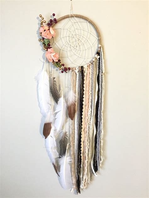 Dreamcatcher Unique Bohemian Dream Catcher Boho Chic Etsy