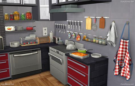 Kitchen Decor Set (The Sims 4) | DaraSims.net