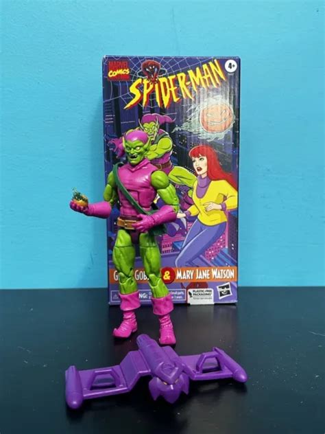 MARVEL LEGENDS SPIDER MAN TAS Retro VHS Green Goblin ONLY Exclusive 6