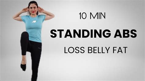 Standing Abs Workout 10 Minutes Standing Abs Get Ab Lines And Flat