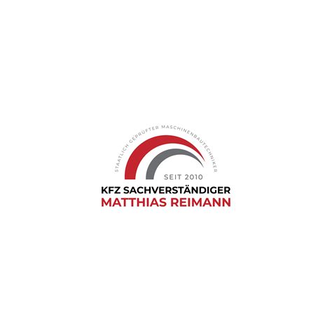 Logo Design for KFZ Sachverständiger Matthias Reimann Staatlich