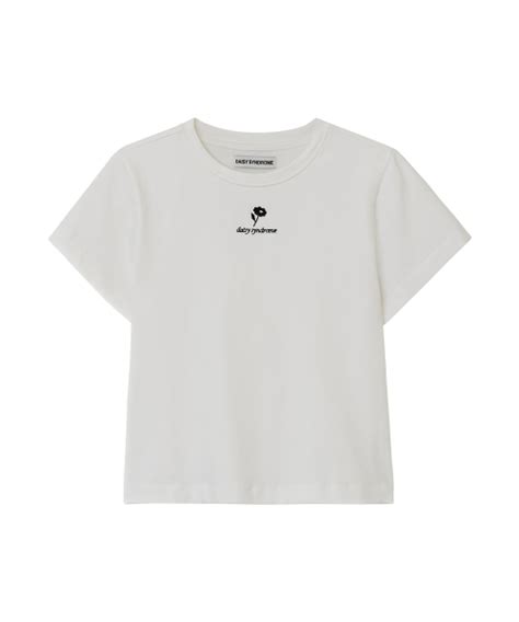 Musinsa Daisy Syndrome Bloom Slim T Shirts White