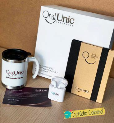 Kit Unic PRD163 Estúdio Cabana Endonauta Brinde Corporativo