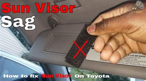 Toyota Highlander Sun Visor Replacement Youtube