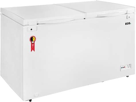 Freezer E Conservador Horizontal Eos Ecogelo 445 Litros 2 Portas