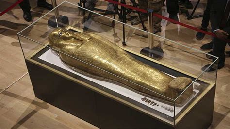 Looted Ancient Sarcophagus Returned To Egypt From US World Dunya News