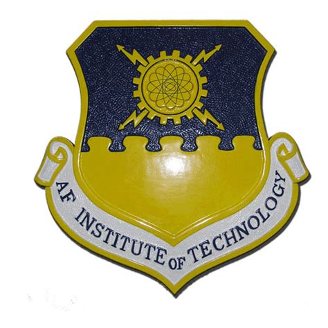 Air Force Institute of Technology Emblem – American Plaque Company ...