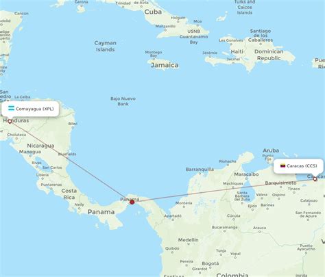 Flights From Caracas To Comayagua CCS To XPL Flight Routes